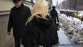 Casting newbie ENJOYS RIDING cock in interview sex tape