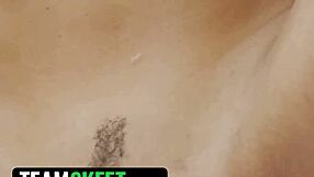 Sultry Stepsis Dances Barefoot On Stepbro's Cock