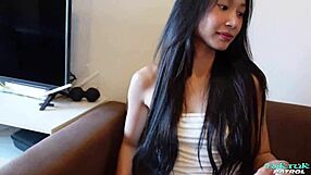 hey, can this skinny thai teen handle her first big foreign cock?