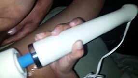 Wife Using Vibrator at Home