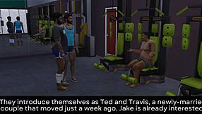 Owen and Jake sneakily bang the new neighbor couple in a wild 4some. Who knew gym buddies could get so naughty?