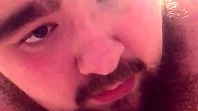 young gay chub sucks and rides dildo