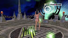 Indian Teen Girl in 3D Cartoon Anime Hentai Positions