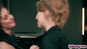 octavia red and tommy king chat after work