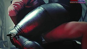 Exploring the atomic heart universe in stunning 3d hentai animation