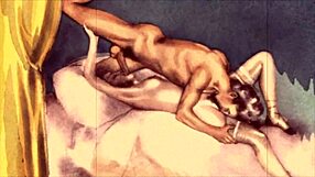 Vintage Erotic Cartoon Drawings