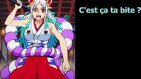 Futa Yamato Guides Jerk Off Instructions in Anal Assfucking Game Episode 1