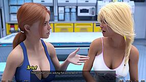 Space rescue mission turns into a hot and steamy dating simulation game.