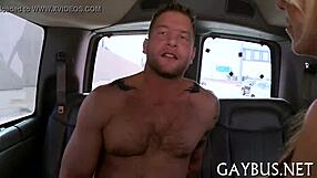 Gay oral sex scenes in a porn video