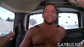 Gay oral sex scenes in a porn video