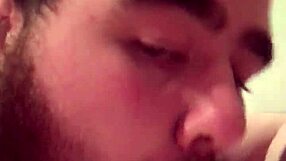 young gay chub sucks and rides dildo