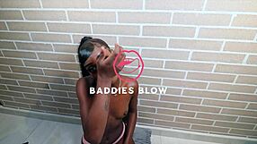 Bent Over Petite Teen Gets Face Fucked By Big Black Cock