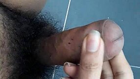 Gay man enjoys personal time alone