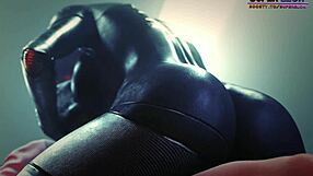 Exploring the atomic heart universe in stunning 3d hentai animation