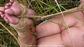 anime hentai with naked bound characters in bondage scenes