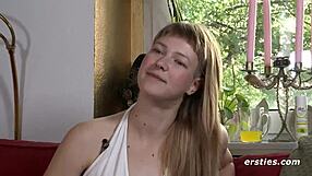 Insatiable Ida, are you ready to watch her tease that hairy pussy with intense masturbation?