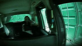 Cabbie meets pretty girl for a ride in the city