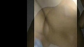 Ebony babe fucks big black cock.