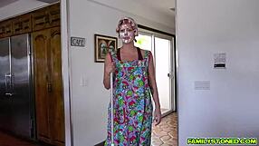 stepdad pounds hannah's tight pussy doggystyle