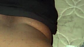 Thick black bbw bent over for bareback doggystyle.