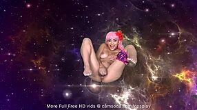 Watch This Teen Cosplay Scathach's Dripping Pussy Masturbation!