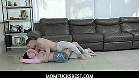 Stepsiblings Sabrina Valentine And Johnny Turn Quality Time Into Fuck Sesh