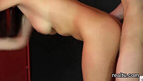 Charming czech chick tempted in mall and pounded in pov