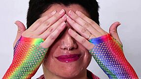 Woman Receives Facial Cumshot with Pride in CFNM Scene