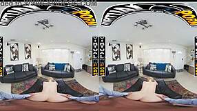 busty blonde babe blake blossom in vr pov action