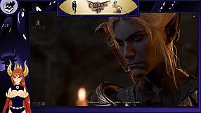 What lewd adventures await in Baldur's Gate 3 with big tits?