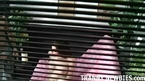 she says that's some fine shemale ass