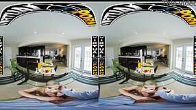 busty blonde babe blake blossom in vr pov action