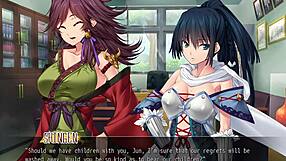 commander babes ep1 - jun gives her virginity in game