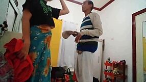 Big tits homemade video in a lingerie costume