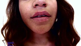 Avi Love's First Scene With Big Cock Pov Blowjob And Huge Cum Swallow.