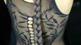 Beautiful Brunette Teen 18+ With Pigtails Achieves Real Nipple Orgasm