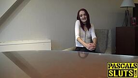 I watched redhead Andi Dye get stretched by maledom cock. That cumshot was intense!