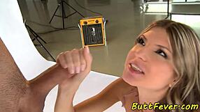 Glam Beauty Anally Fucked After Sucking Dick