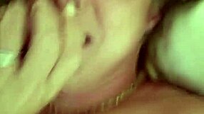 Wifey’s BJ skills put to the test by her amateur cam partner