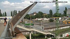 Romanian Slut Fucking Publicly On Streets