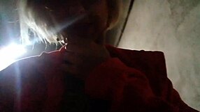 Big tits homemade video in a lingerie costume