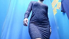 Narrative Real Russian milf changes clothes in hidden dressing room footage