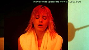 Yo, sexy nude blonde heating up the sauna! 🔥