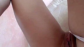 Pretty Blonde Teen Experiences Ecstasy While Fingering Her Wet Pussy.