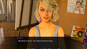 Lets Play Nudist School Part 9 with Lena on Beach