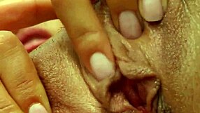 Emanuelle's gonzo-style solo masturbation session