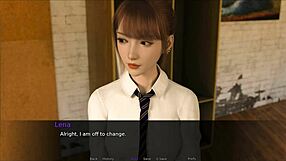 Lets Play Nudist School Part 9 with Lena on Beach