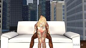 i enjoy this afternoon delight with cartoon 3d sex