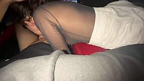 After car ride with young guy he ate my tight pussy