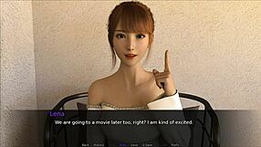 Lets Play Nudist School Part 9 with Lena on Beach